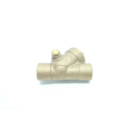 Nibco Y SOLDER SWING BRONZE SOCKET WELD 3/4IN CHECK VALVE US-413-B 3/4